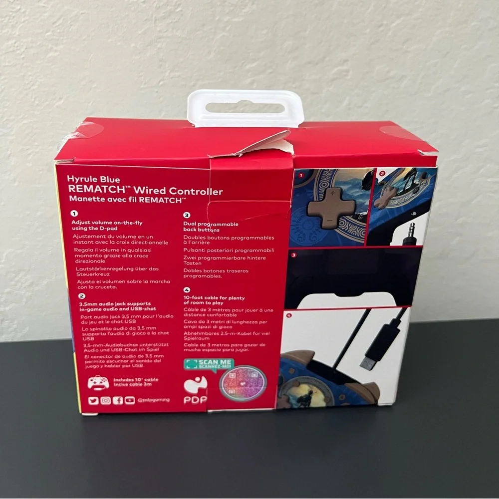 The Legend of Zelda Nintendo Switch Rematch Wired Controller